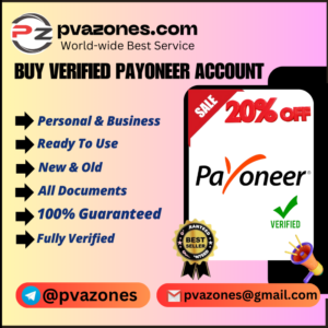 Buy Verified Payoneer Account