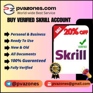 Buy Verified Skrill Account