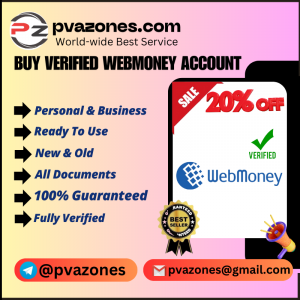 Buy Verified Webmoney Account